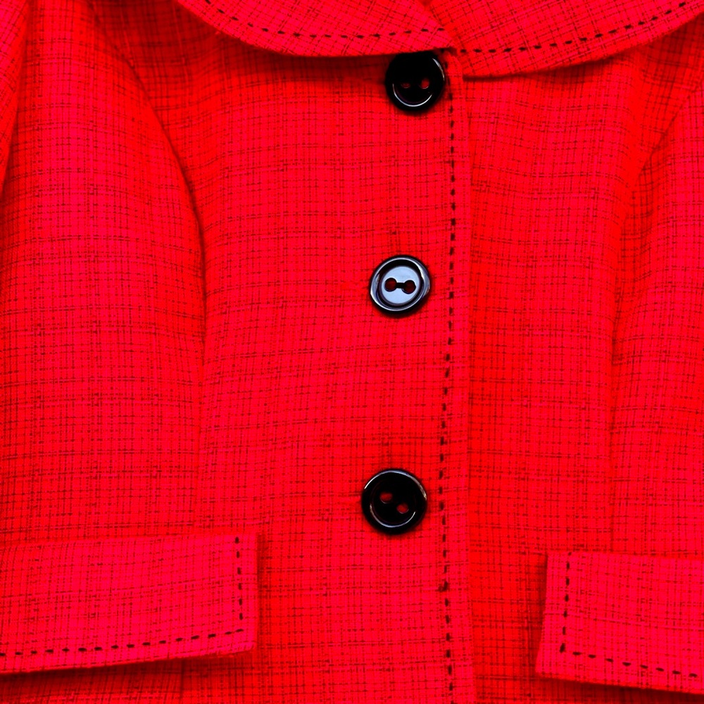 Juicy red Office jacket by SWEET side 6 NEW without the tags - Picture 2 of 6